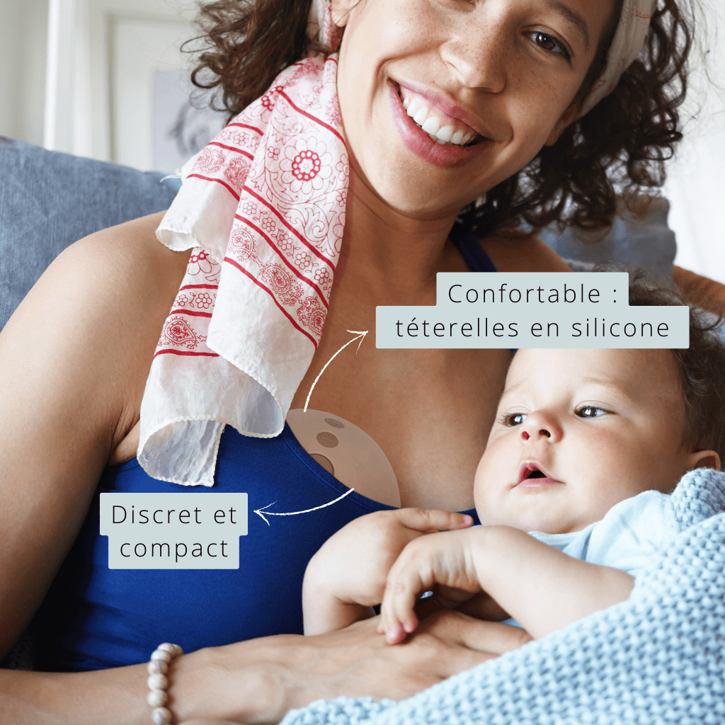 Tire-lait mains libres connecté - Wemum